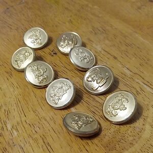 Stafford Gold Decorative Buttons